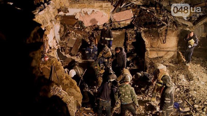Под завалами дома в Одесской области нашли тело мальчика