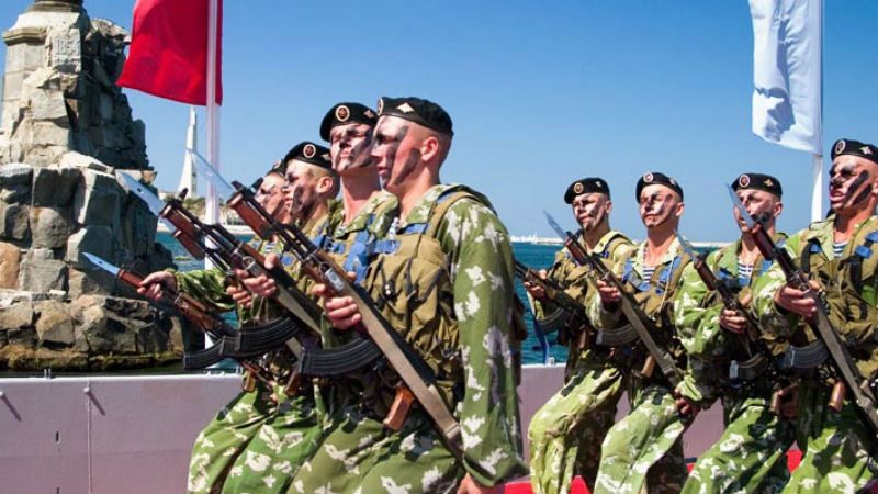 Під Маріуполем — батальйон морпіхів Росії, — розвідка Під Маріуполем — батальйон морпіхів Росії, — розвідка