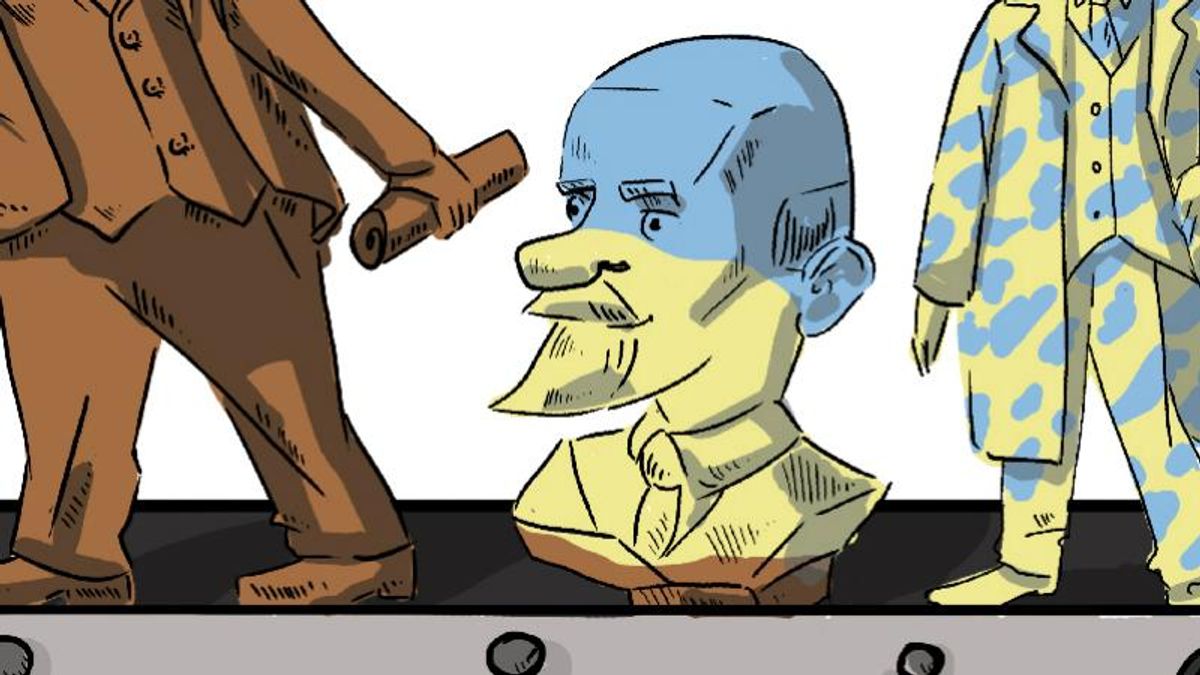 Карикатура тижня: Утилізація вождів Карикатура тижня: Утилізація вождів