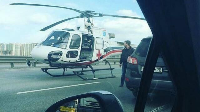Сувора ДТП у Петербурзі: в аварію потрапив вертоліт