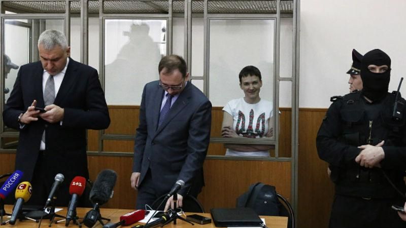 Російський суд переніс оголошення вироку Савченко