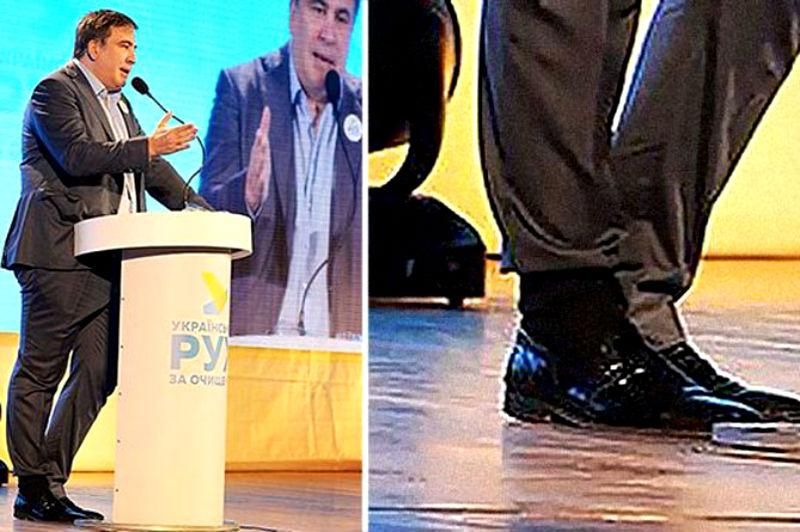 Мода від Саакашвілі: грузин продемонстрував останній "піск" моди Мода від Саакашвілі: грузин продемонстрував останній "піск" моди