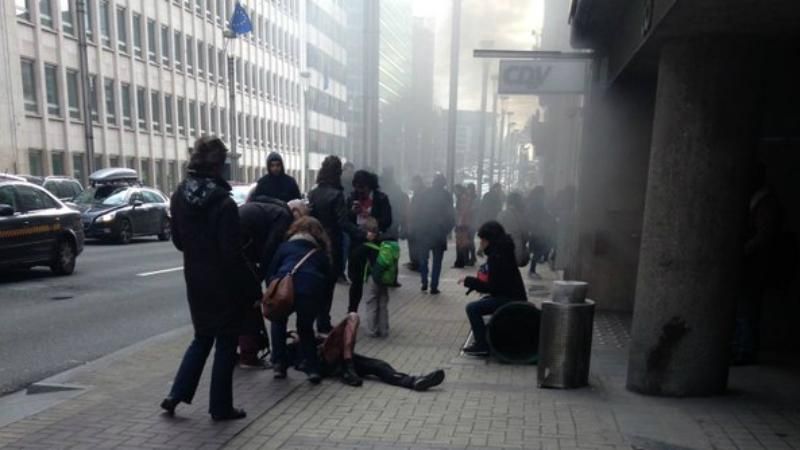 Новые взрывы в Брюсселе — в метро у Европарламента