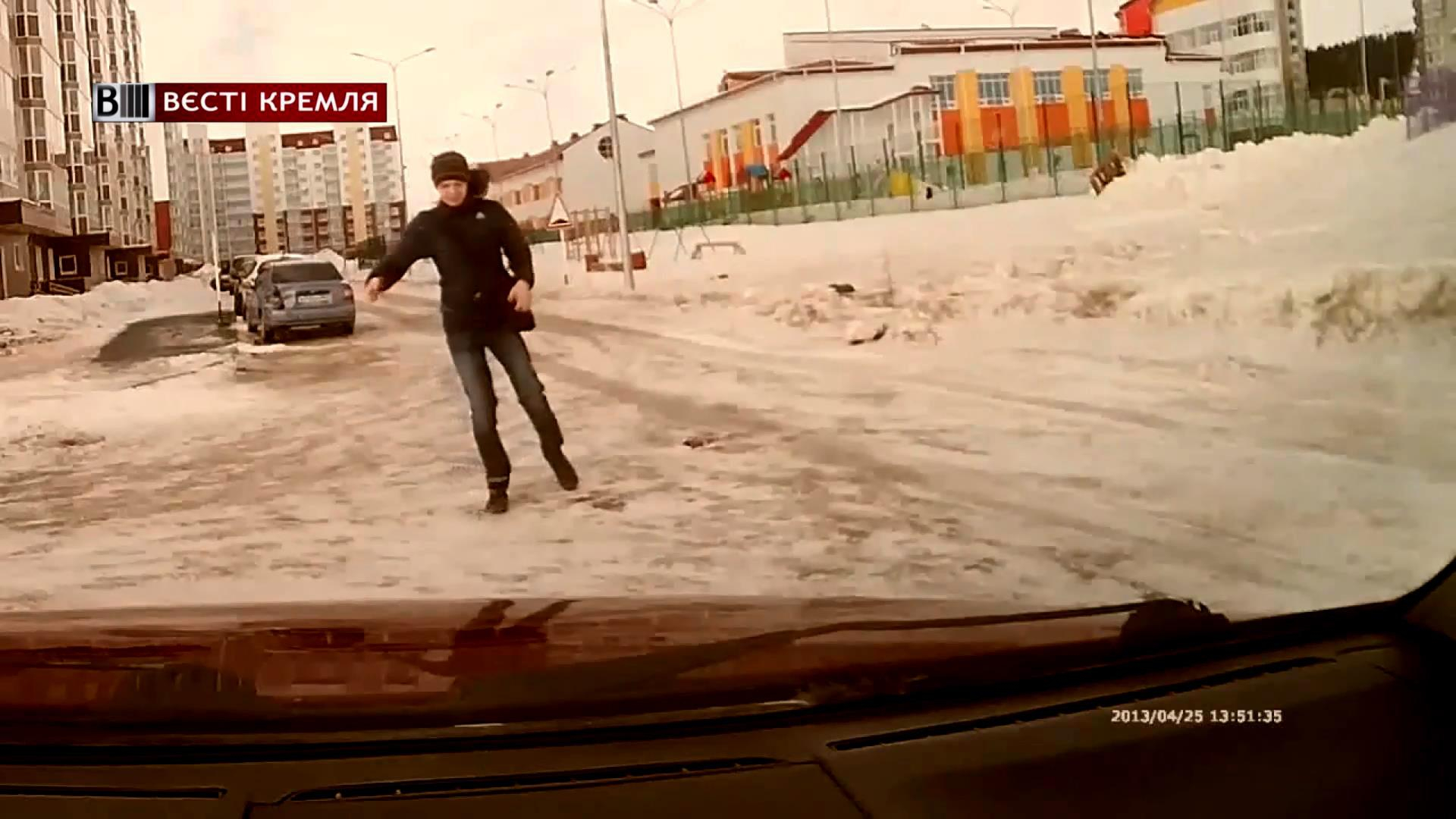 Как в России сильный ветер испытывал людей