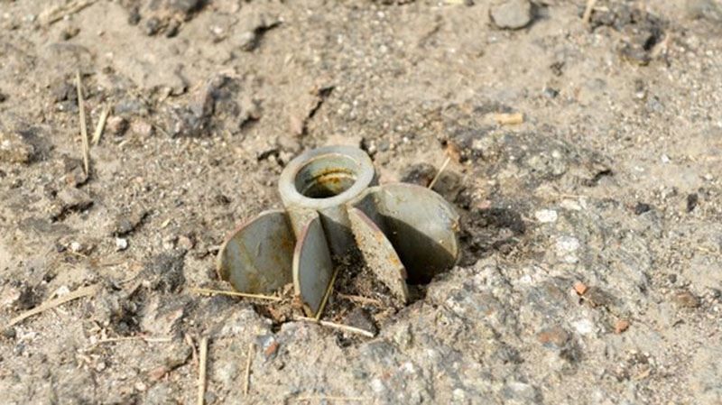 Террористы выпустили за сутки больше ста мин Террористы выпустили за сутки больше ста мин