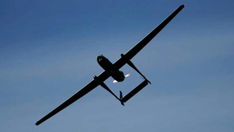 Над украинской военной частью сбили вражеский беспилотник Над украинской военной частью сбили вражеский беспилотник