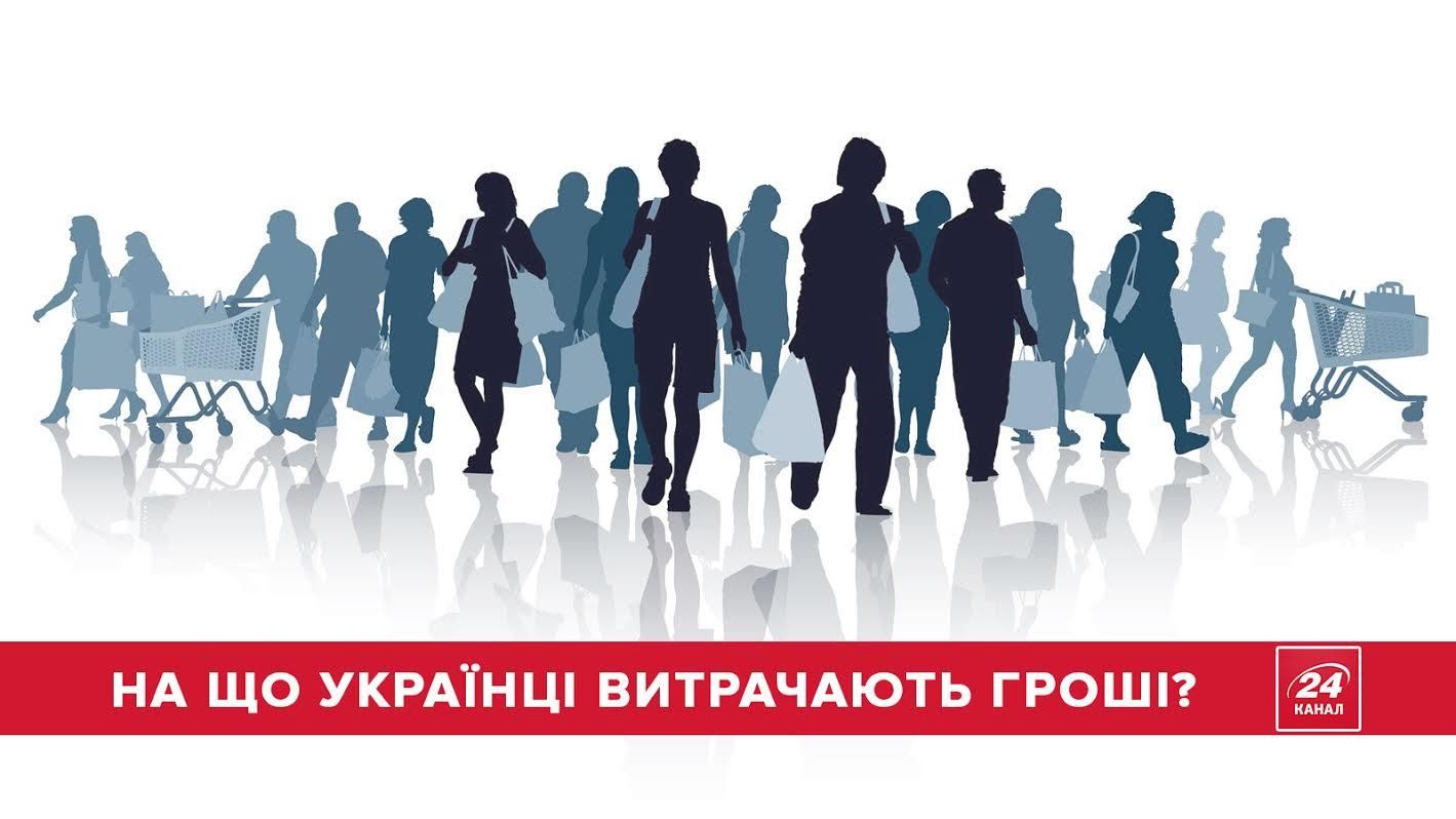 На що українці витрачають свої доходи? Пізнавальна інфографіка На що українці витрачають свої доходи? Пізнавальна інфографіка