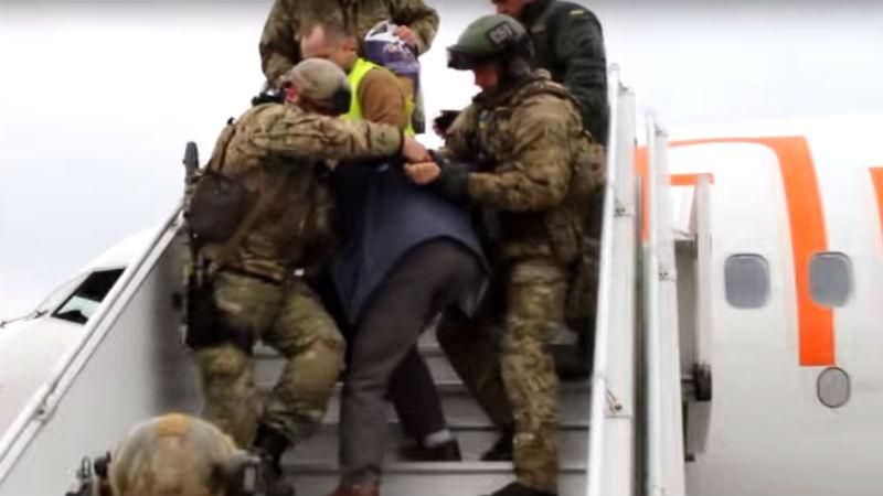 СБУшники показали, как задержали "россиянина-террориста"
