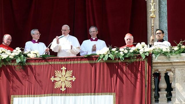 Папа Римский вспомнил об Украине в пасхальный проповеди
