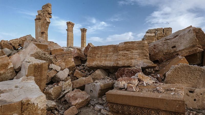 Появились впечатляющие кадры из разрушенного древнего города в Сирии Появились впечатляющие кадры из разрушенного древнего города в Сирии