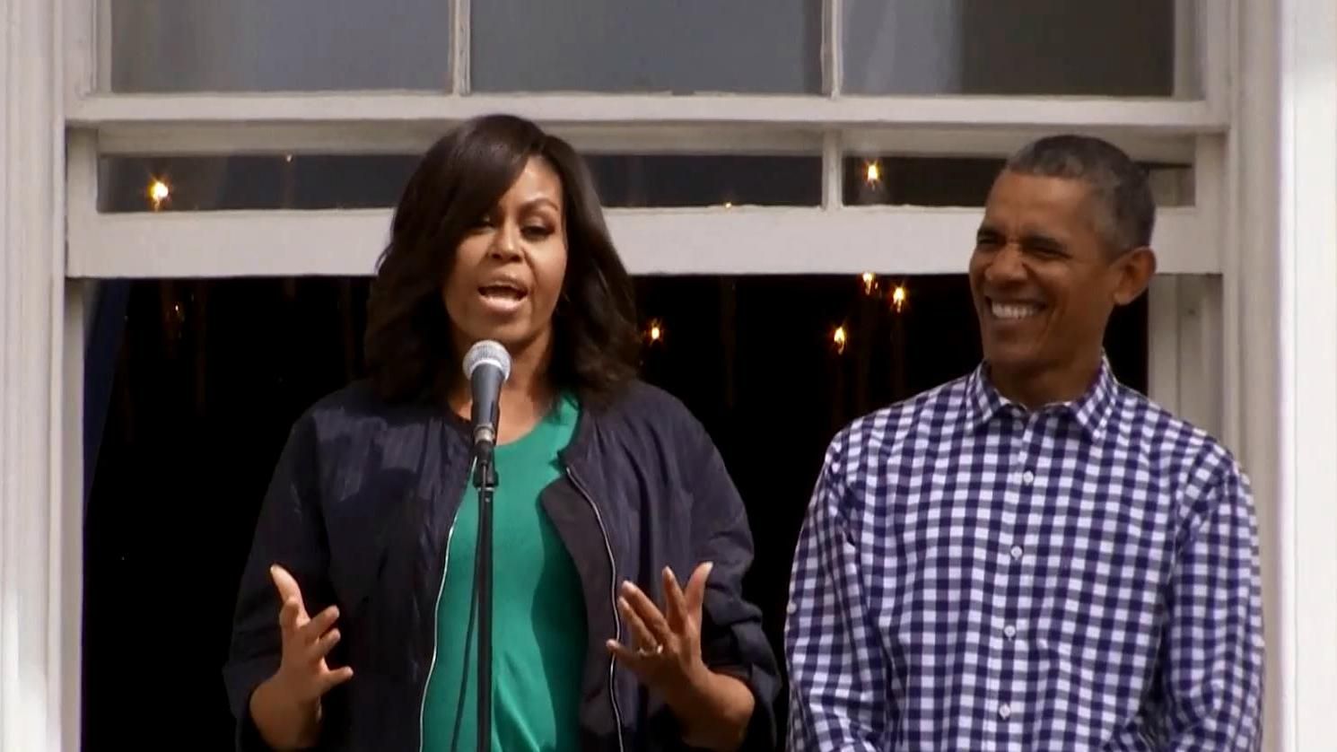 Як Обама востаннє перекочував великодні яйця з американцями у Білому домі Як Обама востаннє перекочував великодні яйця з американцями у Білому домі