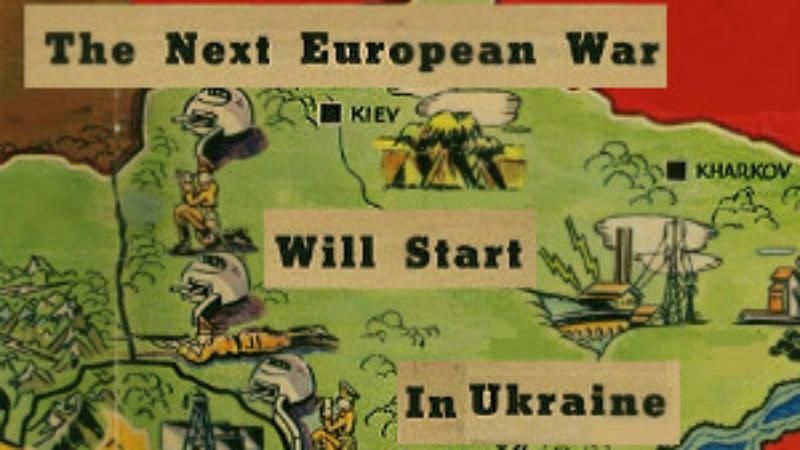 77 років тому американський глянець спророкував початок європейської війни в Україні, — Карта