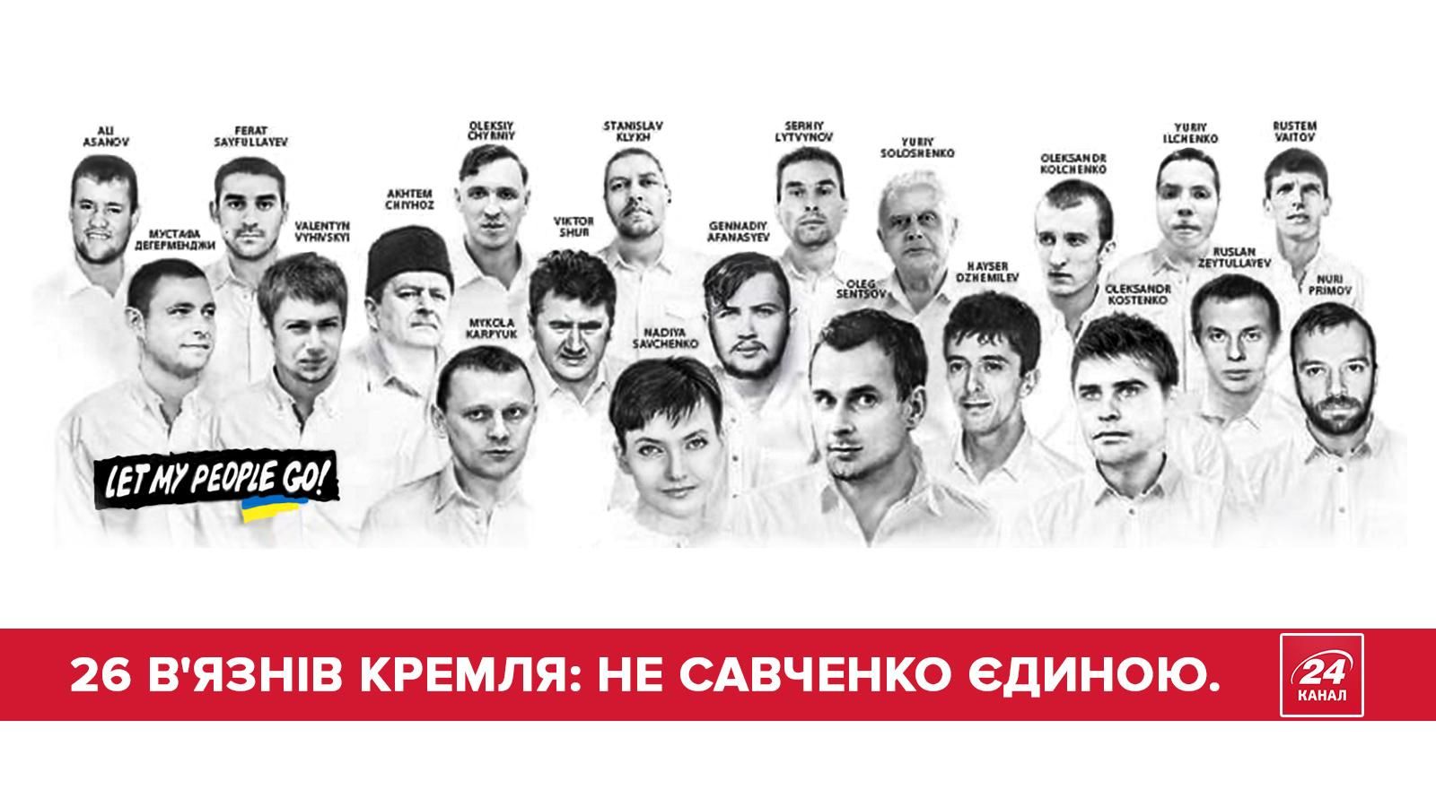 25 в'язнів Кремля: інфографіка