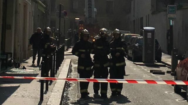 В Париже взрыв: появились фото и видео В Париже взрыв: появились фото и видео