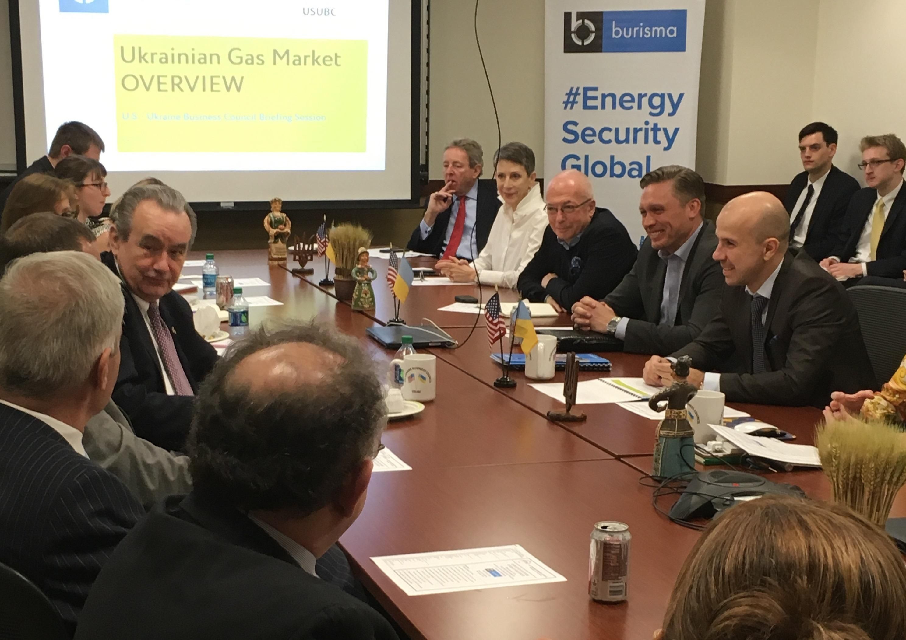 Burisma і USUBC презентували стратегію енергетичної безпеки України у Вашингтоні
