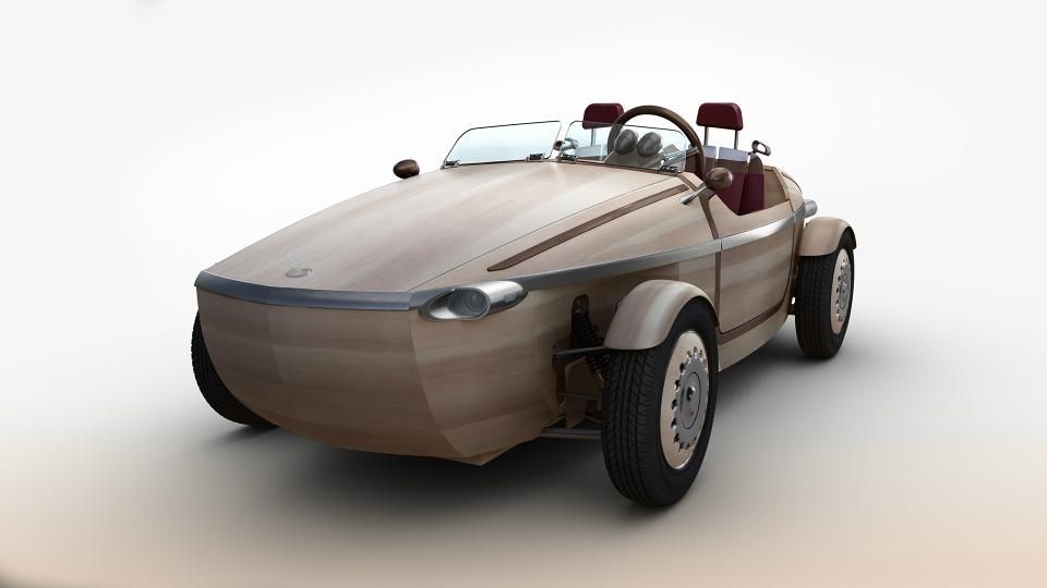 Toyota удивляет: компания представила деревянный автомобиль