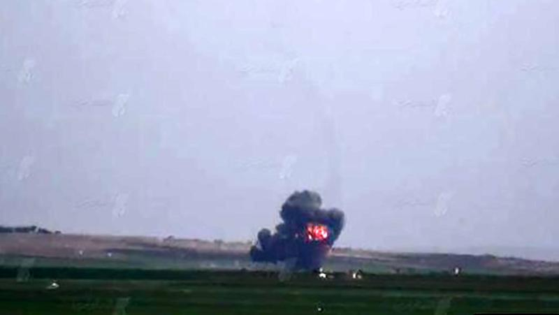 В Сирии сбили боевой самолет