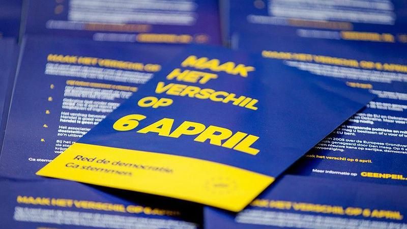 Попередні результати референдуму в Нідерландах: інфографіка Попередні результати референдуму в Нідерландах: інфографіка