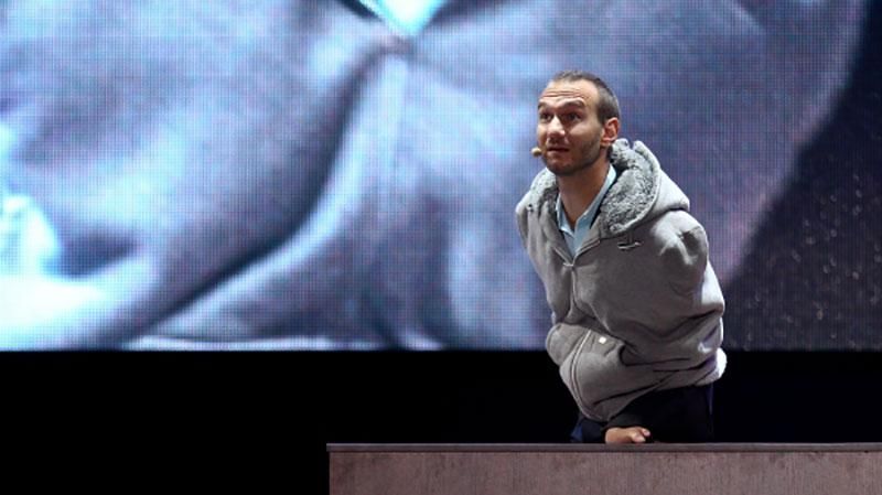 Нік Вуйчич заговорив українською Нік Вуйчич заговорив українською