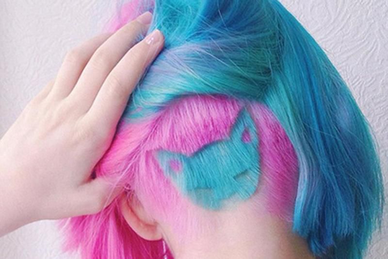 Новый тренд: женщины выбривают котов на затылках Новый тренд: женщины выбривают котов на затылках