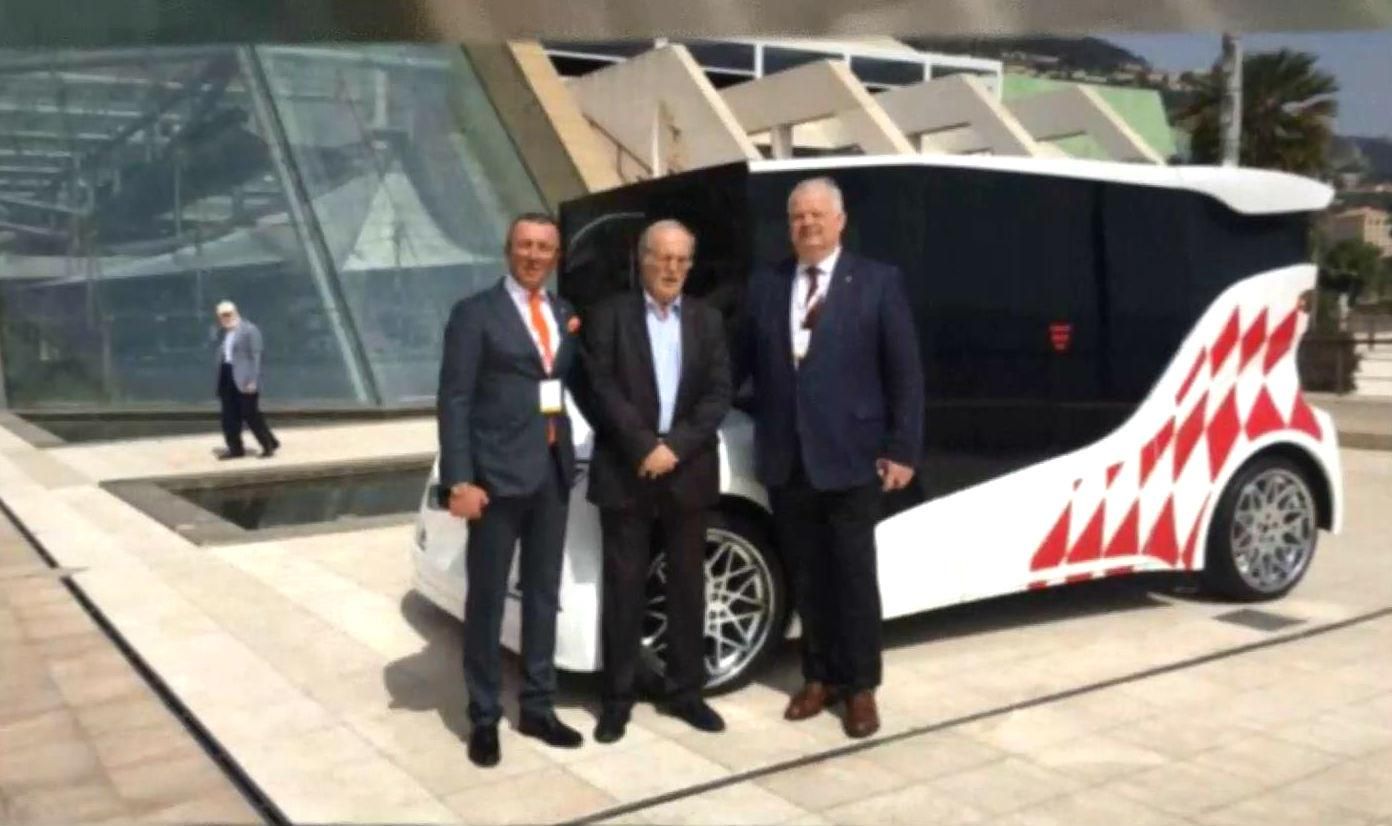 Инновационное украинское авто презентовали в Монако Инновационное украинское авто презентовали в Монако