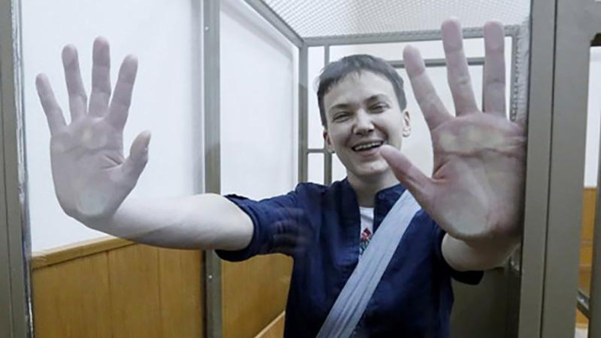 Савченко планирует продержаться без воды еще как минимум 4 дня Савченко планирует продержаться без воды еще как минимум 4 дня