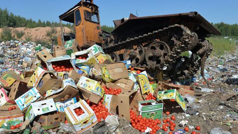 У Криму через санкції знищили 4 тонни турецьких помідорів