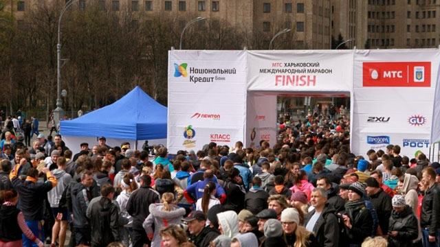 Марафон у Харкові зібрав рекордну кількість спортсменів 