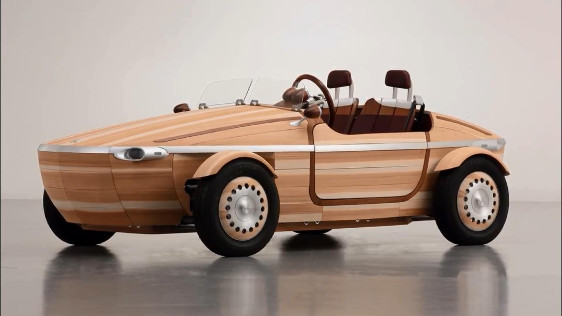 Toyota удивила экологическим авто из дерева Toyota удивила экологическим авто из дерева