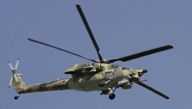 Российский военный вертолет разбился в Сирии, есть погибшие