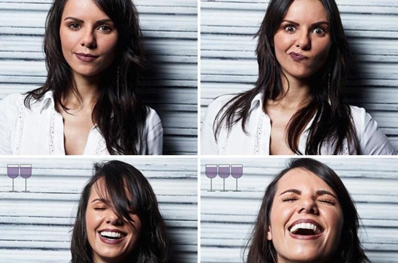 Как выглядит человек после трех бокалов вина: эксперимент Как выглядит человек после трех бокалов вина: эксперимент