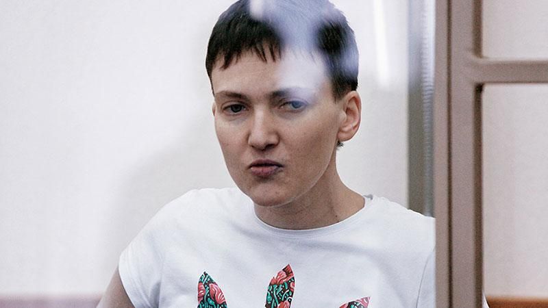 У Савченко почалися аномальні реакції