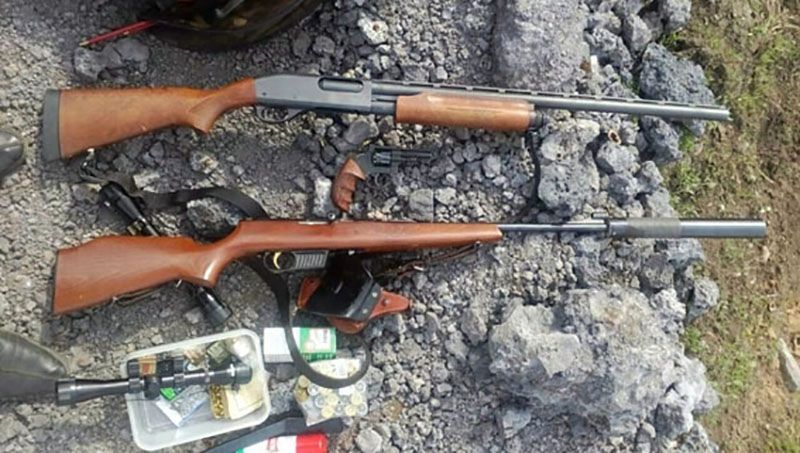 На блокпосту у Мар'їнці перехопили зброю, яку везли з Донецька На блокпосту у Мар'їнці перехопили зброю, яку везли з Донецька