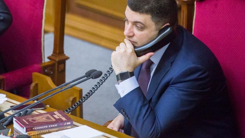 Гройсман вже встиг поспілкуватись з Могеріні Гройсман вже встиг поспілкуватись з Могеріні