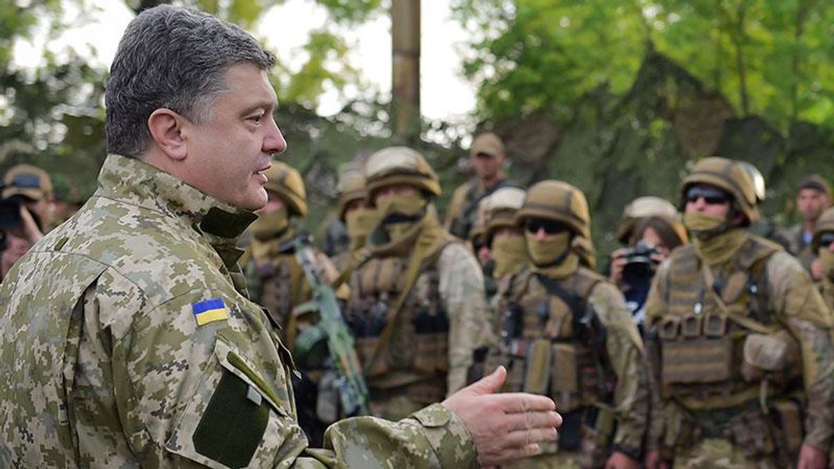 Порошенко прогнозує у 2016 році одну хвилю мобілізації Порошенко прогнозує у 2016 році одну хвилю мобілізації