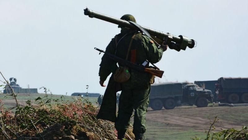 Як тренується ворог. Бойовики провели масштабні навчання Як тренується ворог. Бойовики провели масштабні навчання