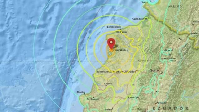 Мощное землетрясение всколыхнуло Эквадор: торговый центр трясло, как карточный дом