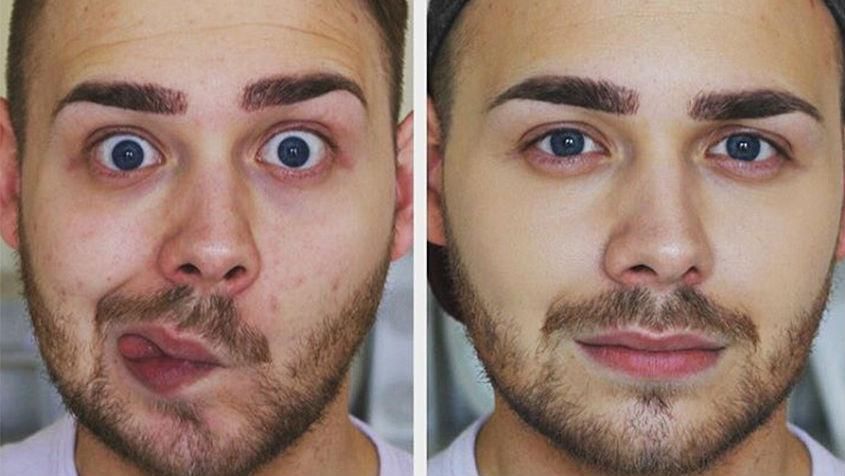 Мужчины начали краситься, как женщины: избранное из Instagram