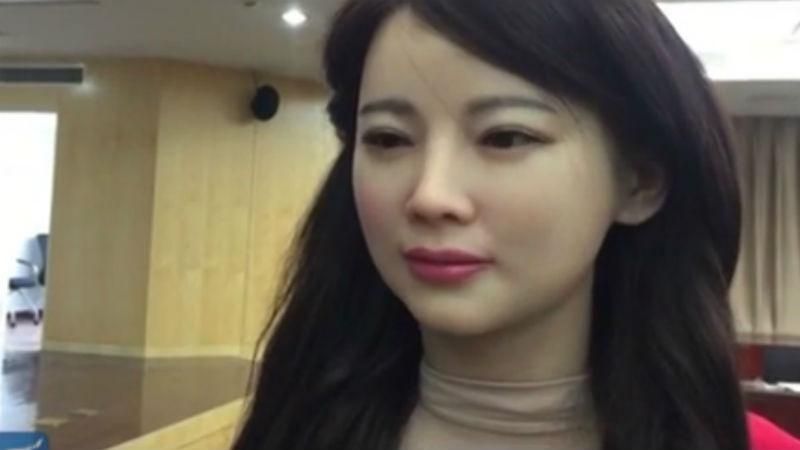 Невероятная реалистичность. В Китае создали "живую" женщину-робота Невероятная реалистичность. В Китае создали "живую" женщину-робота