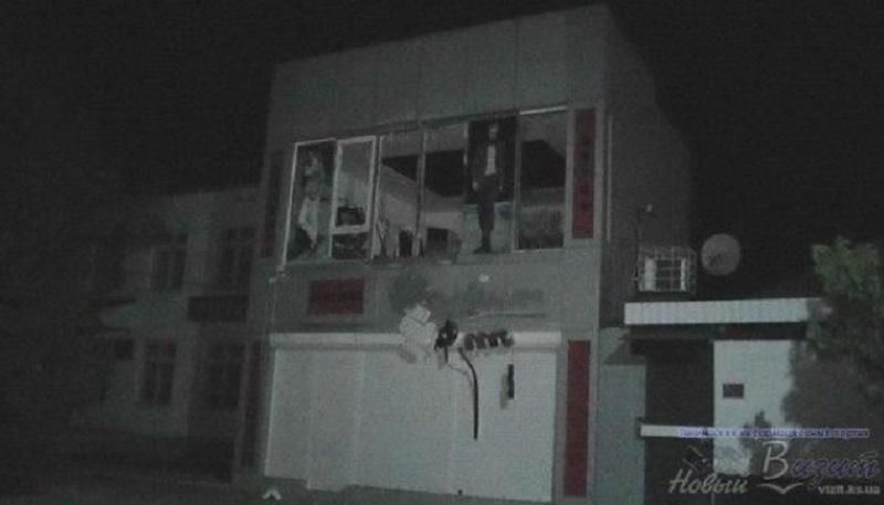 Полиция прокомментировала взрыв в Геническе Полиция прокомментировала взрыв в Геническе