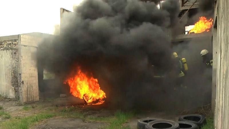 Как тренируют украинских спасателей Как тренируют украинских спасателей