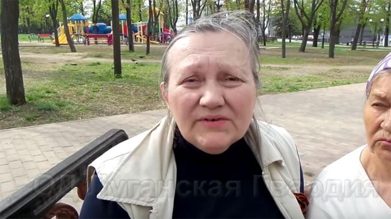 Завзята сепаратистка поскаржилася на відсутність пенсії з України