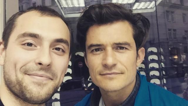 Після Слов'янська Орландо Блум "гастролює" Україною Після Слов'янська Орландо Блум "гастролює" Україною