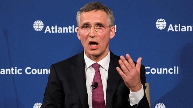 НАТО нужно отвечать Москве силой и сдерживанием, — Столтенберг НАТО нужно отвечать Москве силой и сдерживанием, — Столтенберг