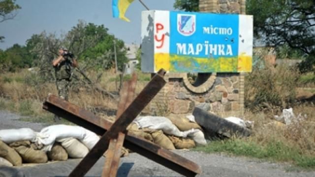 Бойовики поранили українського військового під Мар'їнкою