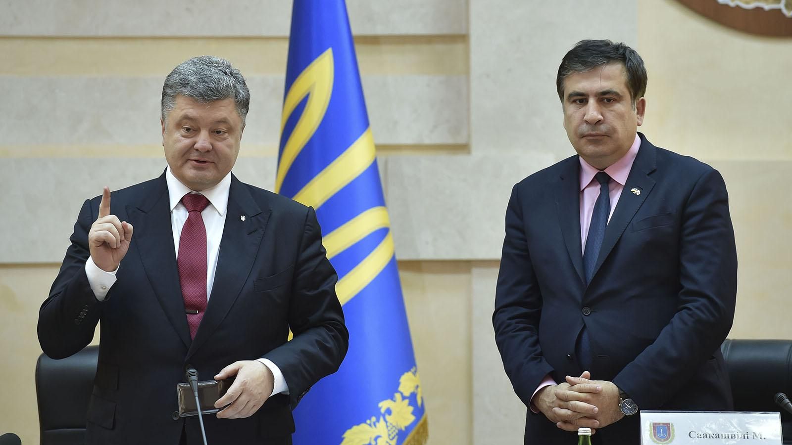 Саакашвили написал письмо Порошенко: "Нельзя допустить шабаш реваншистов"