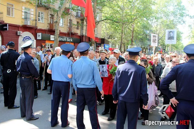 Миколаїв, 9 травня, демонстрації 