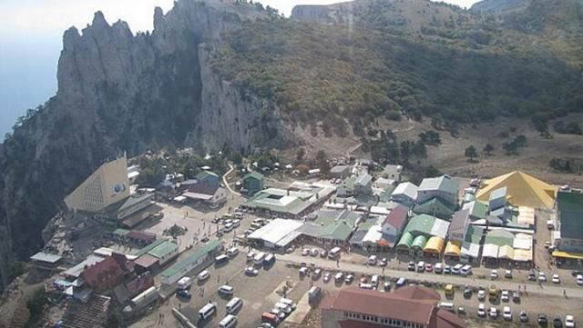 На Ай-Петри в оккупированном Крыму полсотни вооруженных мужчин устроили рейд На Ай-Петри в оккупированном Крыму полсотни вооруженных мужчин устроили рейд