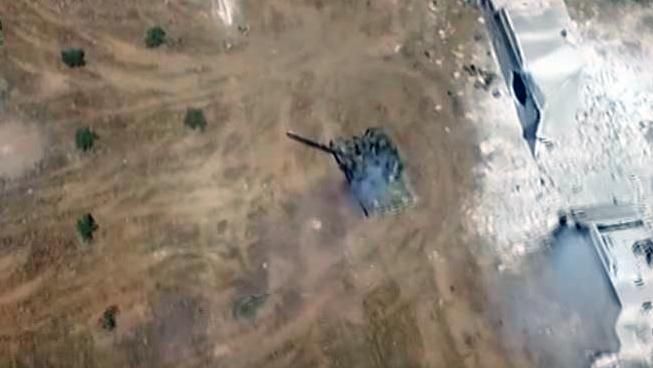 Сирійські повстанці показали, як вони знищили російський танк