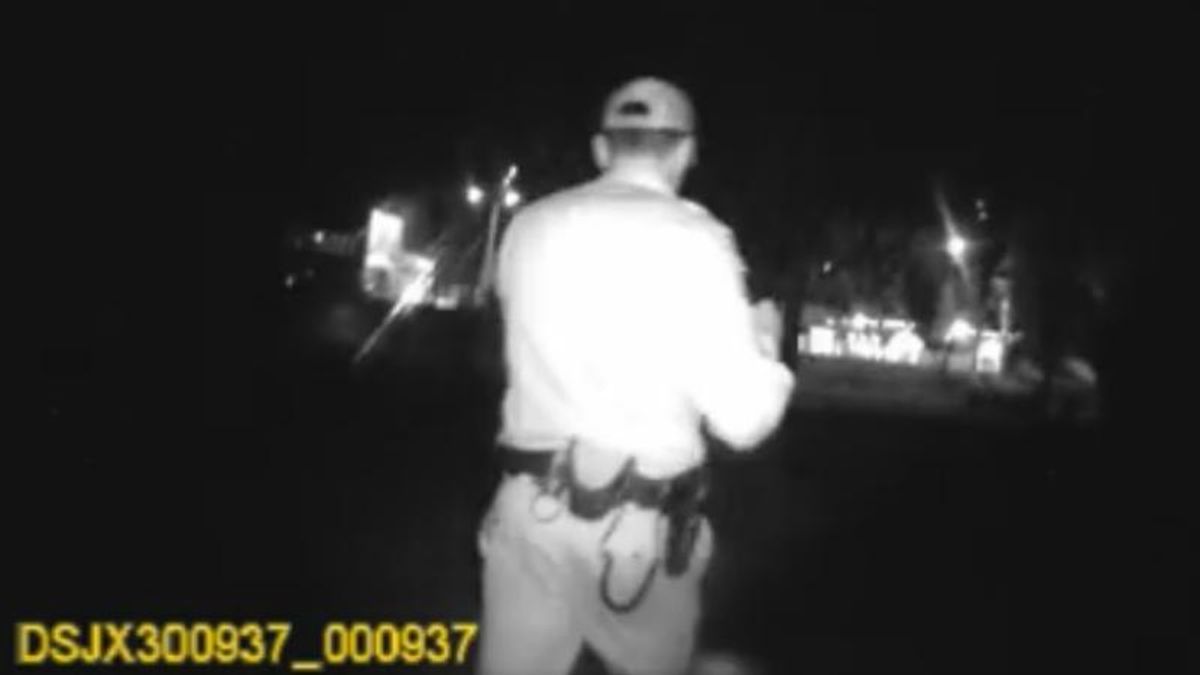 Появилось видео, как в Киеве подстрелили полицейского